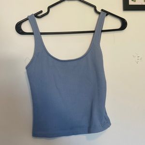 Blue tank top